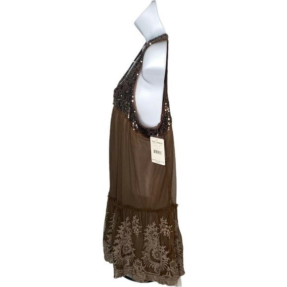 Free People Mirror Mirror Sequin Tunic Tank Cutout - Picture 4 of 9